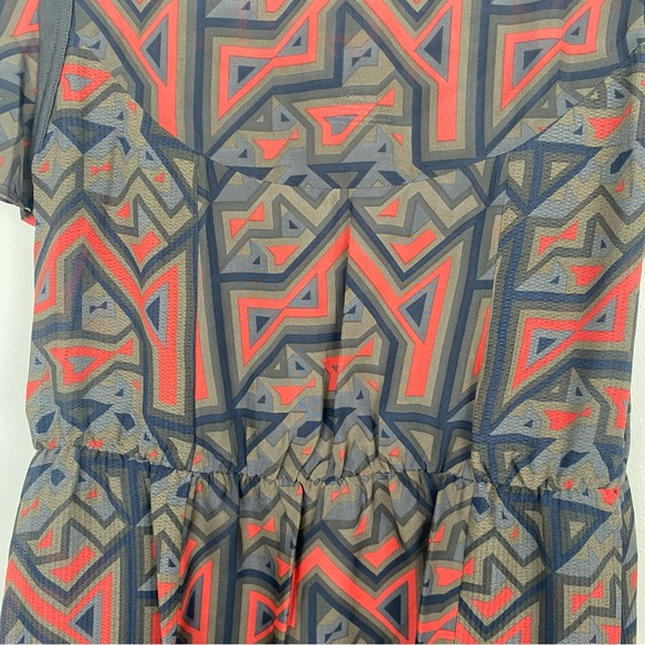 MARC by Marc Jacobs Geo Maze Printed A-Line Dress - Picture 6 of 9